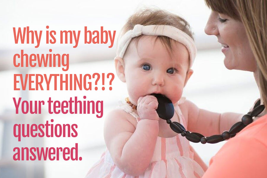 Why Is My Baby Chewing Everything? – Sleeping Baby