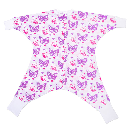 Butterflies Flying Squirrel Pajama - Lightweight