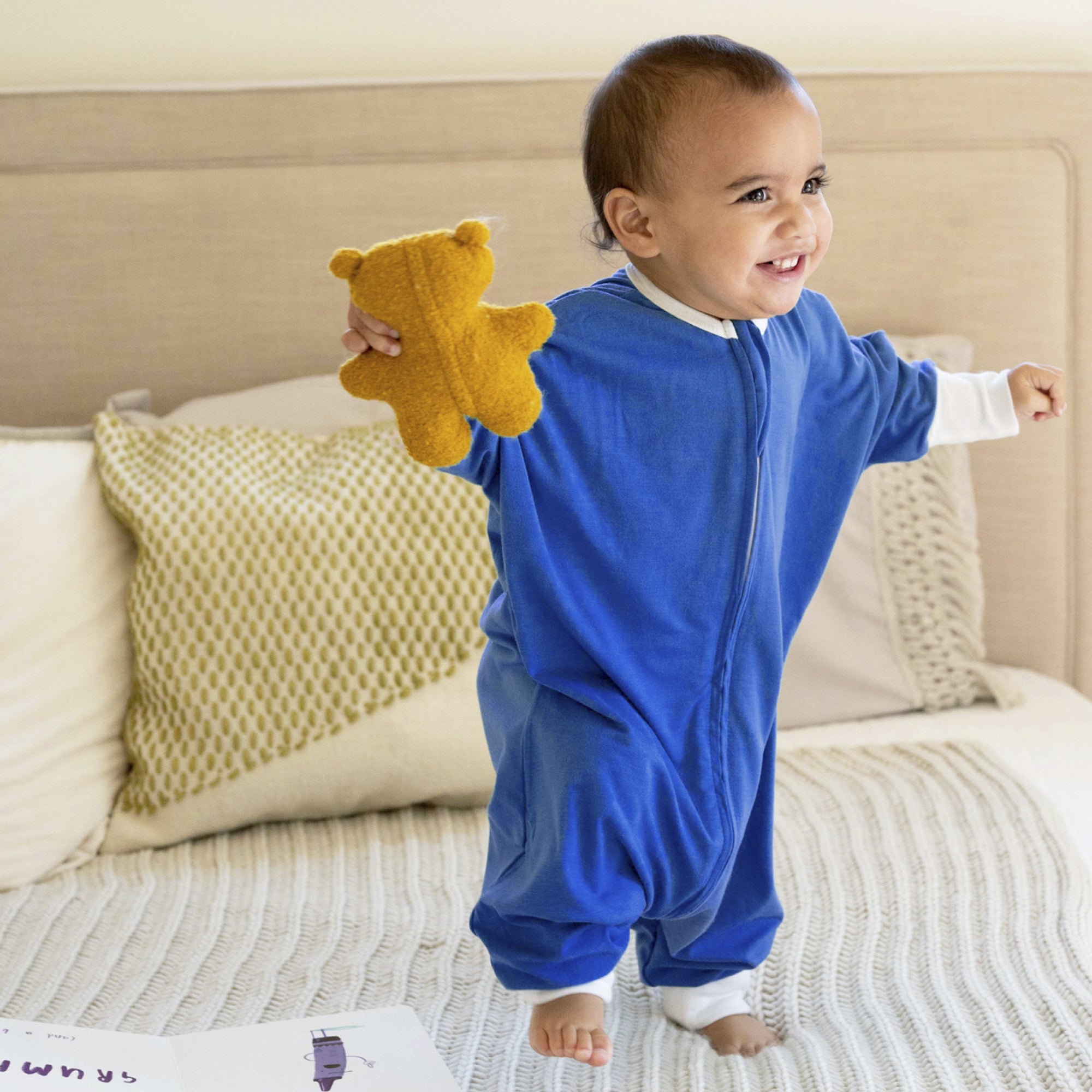 Classic Navy Flying Squirrel Pajama