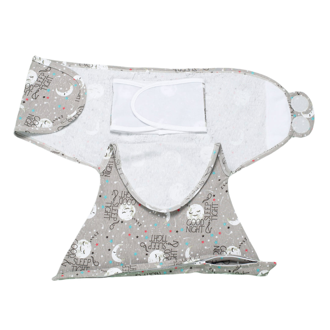 Sleeping Baby Zippy Swaddle safe sleep cotton swaddle Goodnight Moon