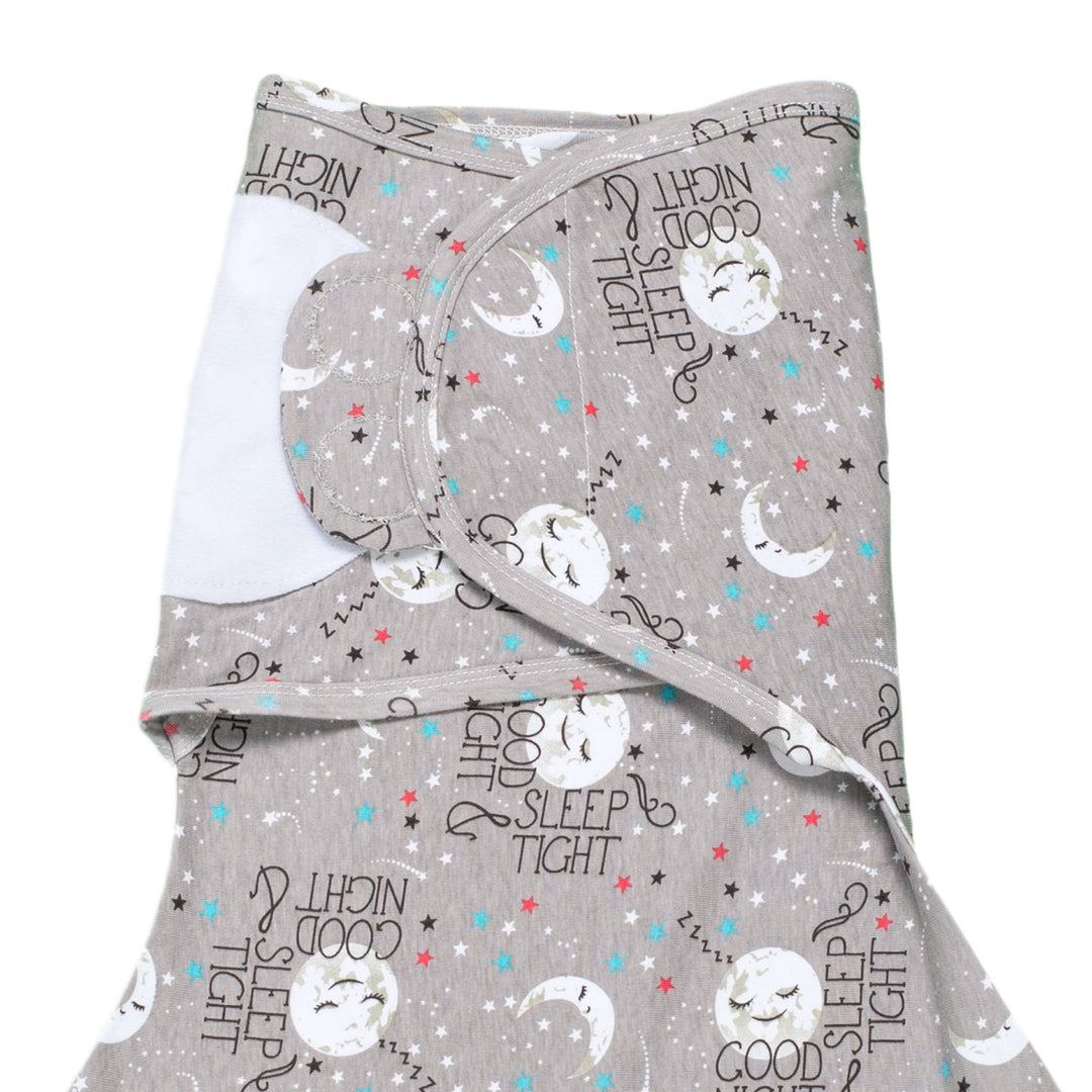 Sleeping Baby Zippy Swaddle safe sleep cotton swaddle Goodnight Moon