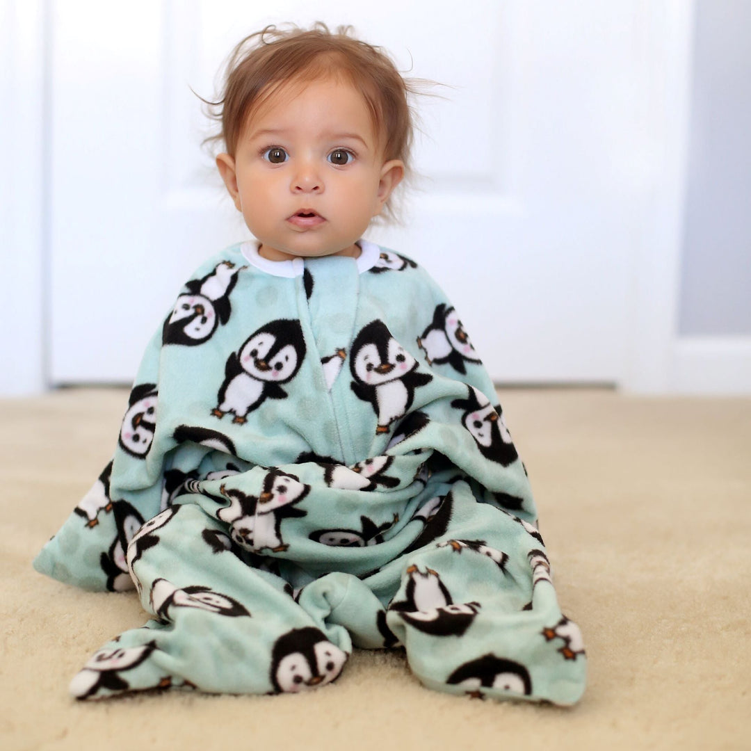 Penguin Zipadee-Zip Swaddle Transition - Fleece