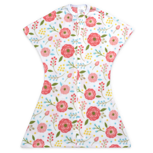 Pink Poppy Zipadee-Zip Swaddle Transition - Fleece