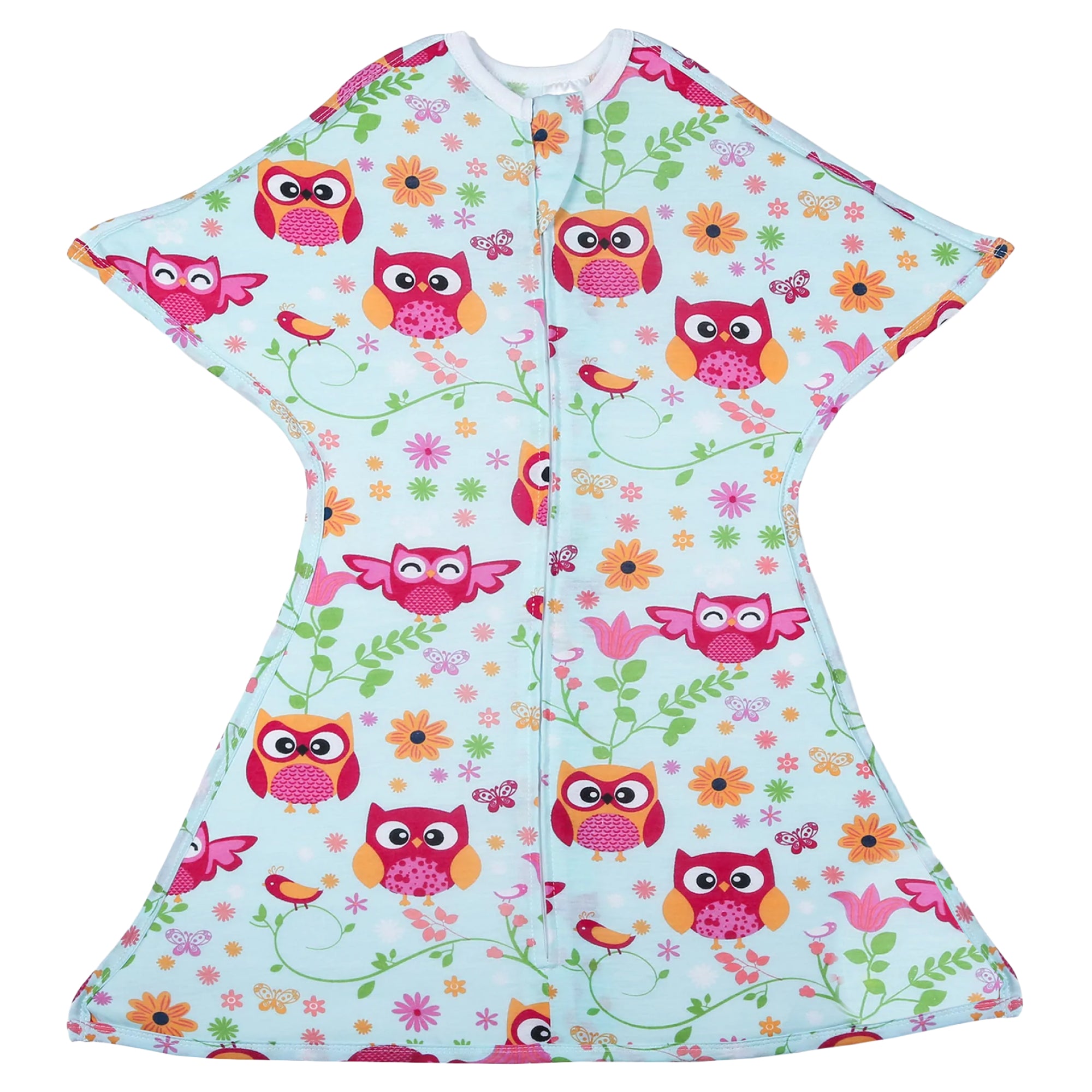 Pink Owl Zipadee-Zip Swaddle Transition - Lightweight