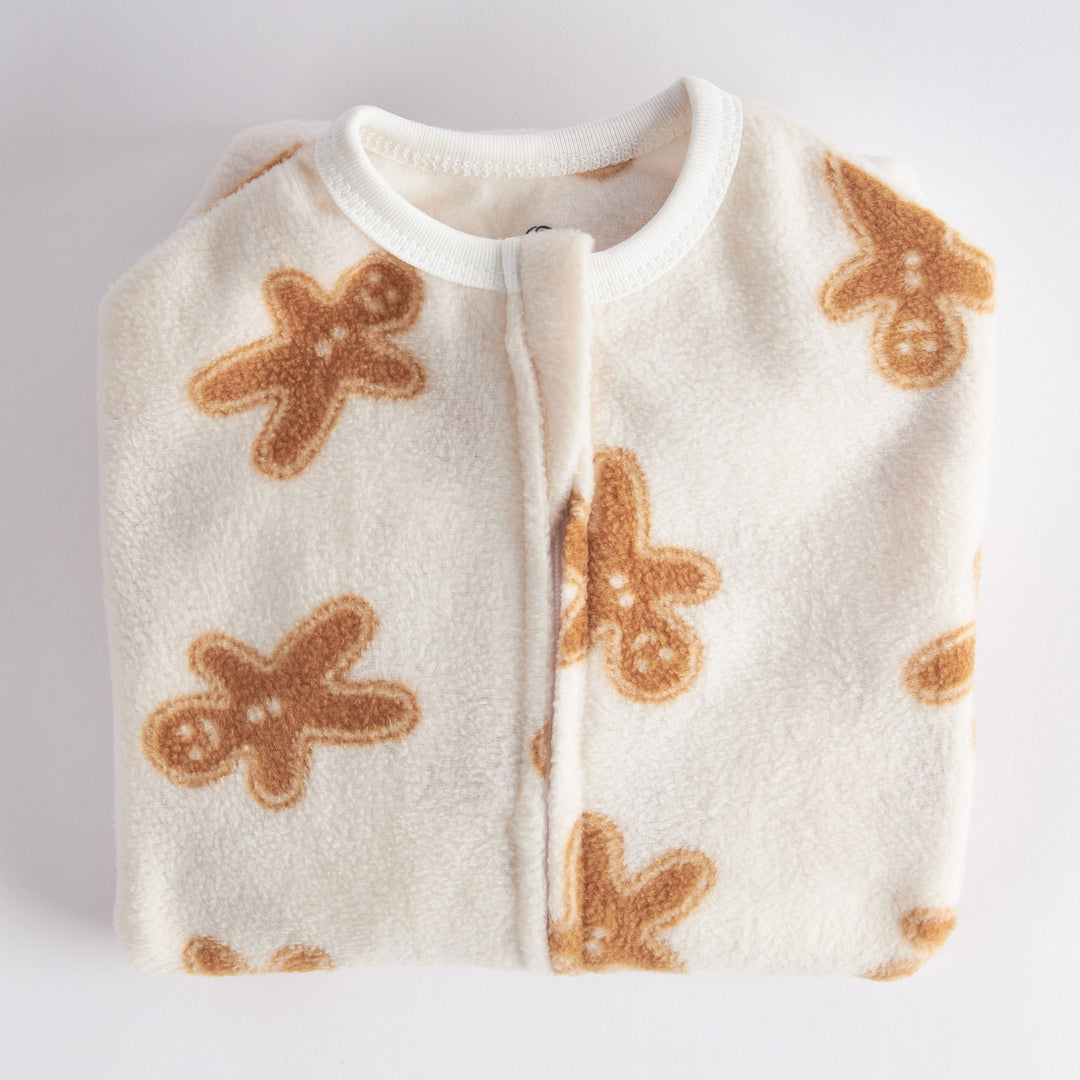 Gingerbread Zipadee-Zip Swaddle Transition - Fleece