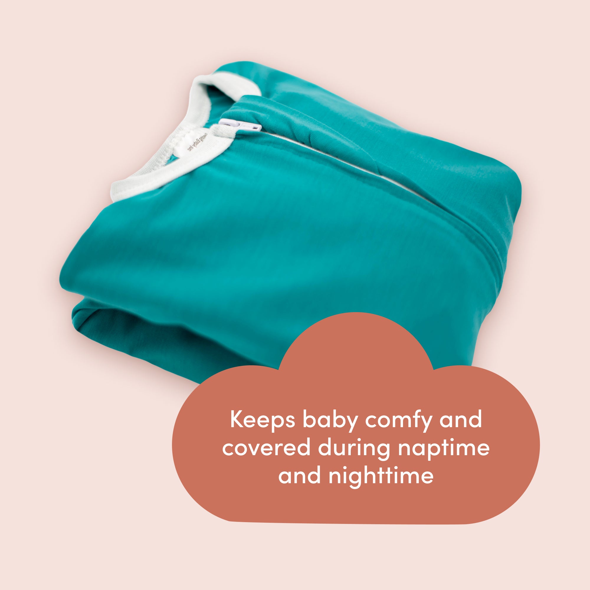 Classic Teal Zipadee-Zip Swaddle Transition – Sleeping Baby