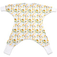 Load image into Gallery viewer, Sleeping Baby Flying Squirrel cozy baby pajama bodysuit 123
