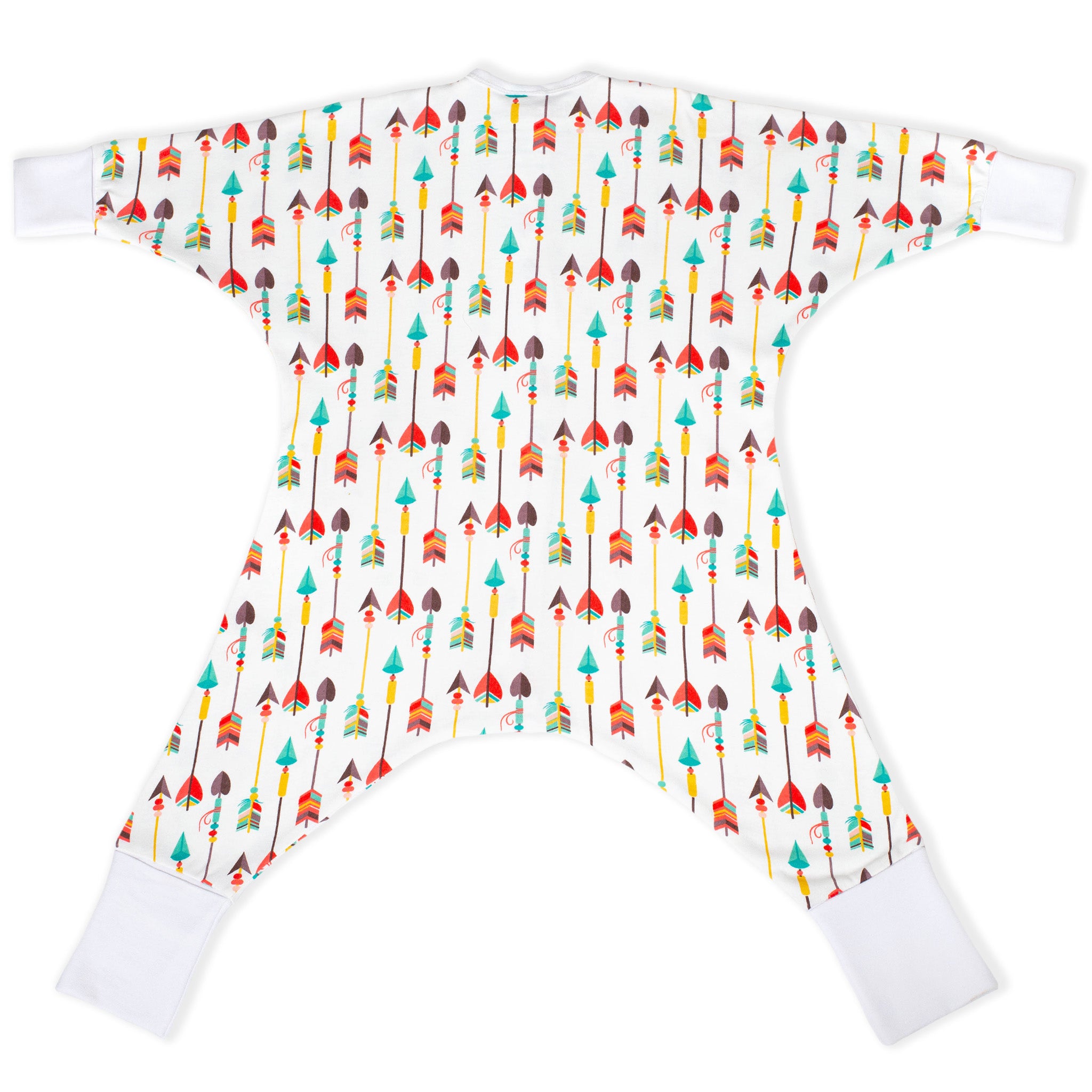 Sleeping Baby Flying Squirrel cozy baby pajama bodysuit Straight & Arrow