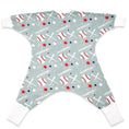 Load image into Gallery viewer, Sleeping Baby Flying Squirrel cozy baby pajama bodysuit Baseball
