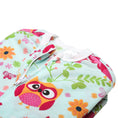 Load image into Gallery viewer, Sleeping Baby Zipadee Zip Swaddle Transition Baby Sleepsuit Pink Owl Lightweight
