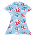 Load image into Gallery viewer, Sleeping Baby Zipadee Zip Swaddle Transition Baby Sleepsuit Fly Sky High
