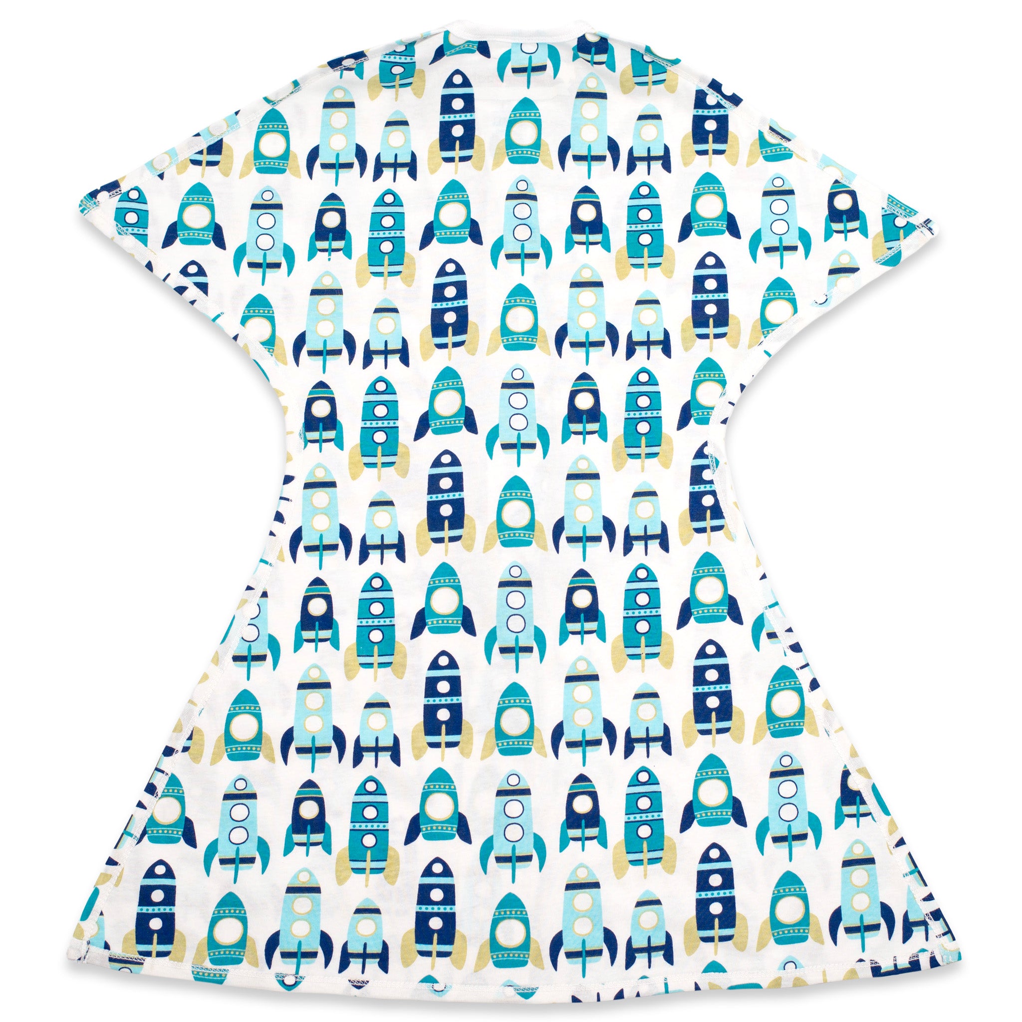 Sleeping Baby Zipadee Zip Swaddle Transition Baby Sleepsuit Rocket