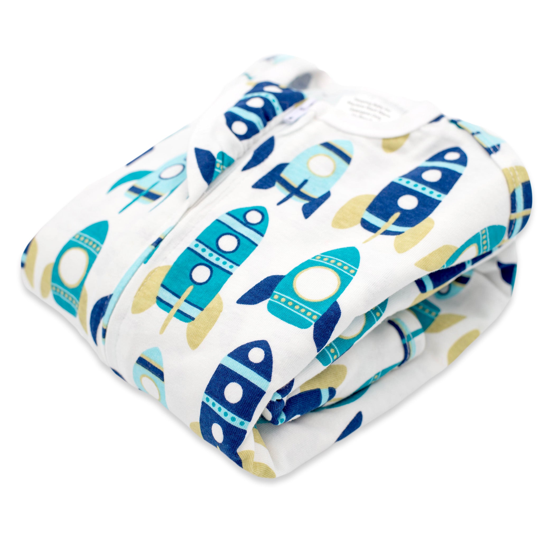 Sleeping Baby Zipadee Zip Swaddle Transition Baby Sleepsuit Rocket