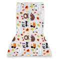 Load image into Gallery viewer, Sleeping Baby Zippy Swaddle safe sleep cotton swaddle Raccoon Friends
