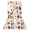 Load image into Gallery viewer, Sleeping Baby Zippy Swaddle safe sleep cotton swaddle Raccoon Friends
